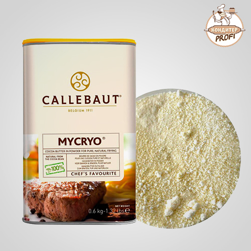 Какао - масло CALLEBAUT - "Микрио" (Упаковка 0,6 кг.) Цена за 1 кг.