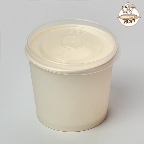 Креманка-стакан "Белая" под морож. и десерты 250мл  (1шт.)