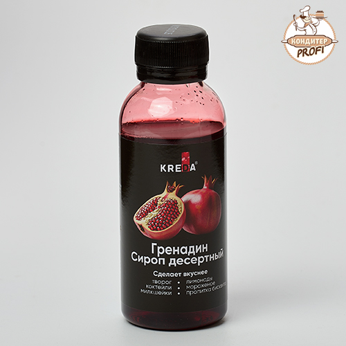 Сироп десертный "KREDA" Гренадин (150мл)