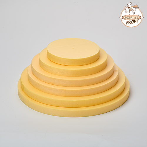 Поднос пеноплексовый - "Круг" ø 28 см. толщ. 3 см. (1 шт.)