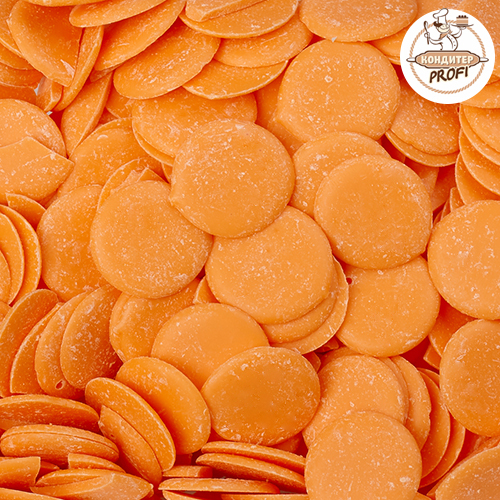 Кондитерская глазурь "Шокомилк" со вкусом Апельсина (6,5 кг./ уп.) (1 кг.)