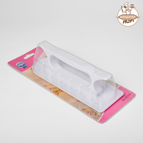 Утюжок для мастики двухсторонний (Размер 207х75х57мм.) (1шт.)