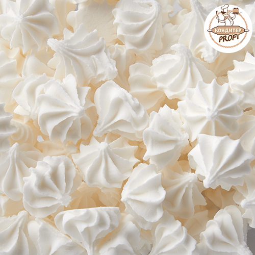 Сахарные фигурки МИНИ-БЕЗЕ Белые/250гр/