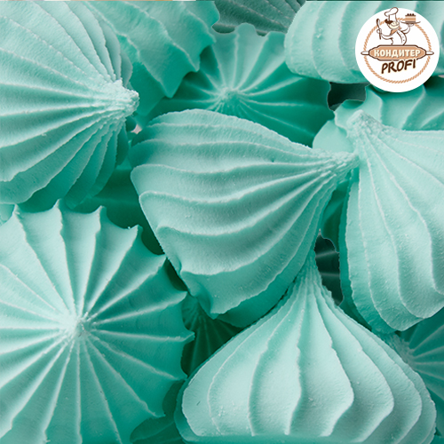 Сахарные БЕЗЕ РИФЛЕНЫЕ/ Крупные "Зеленые" /600гр/