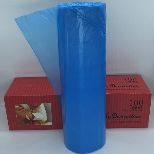 Мешки кондититерские 51 см,Синие в рулоне (поштучно) (1шт.)