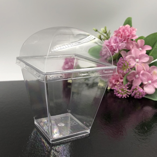 Креманка с крышкой пластиковая № 6 180мл (1шт)