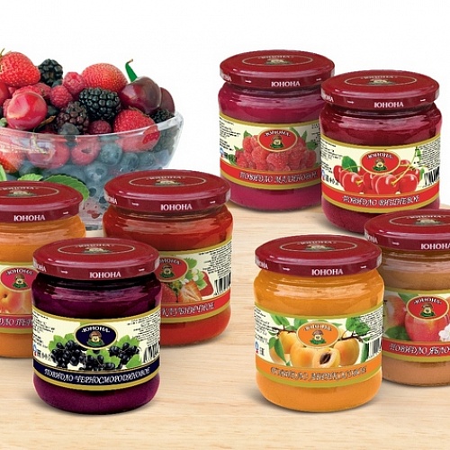 Повидло Персиковое с/б 500г Юнона