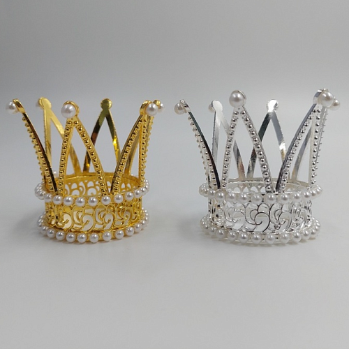 Корона принцессы 4х5,5см металл Китай (1шт)