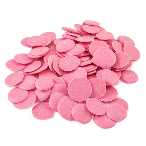 Кондитерская глазурь "Шокомилк" со вкусом Малины 6,5 кг./ уп.) (1 кг.)