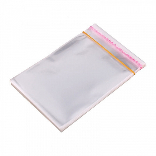 Пакеты для пряников с липкой лентой 15х18см (1шт)