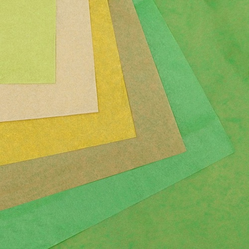 Бумага тишью,палитра № 3, 50х66см МИКС