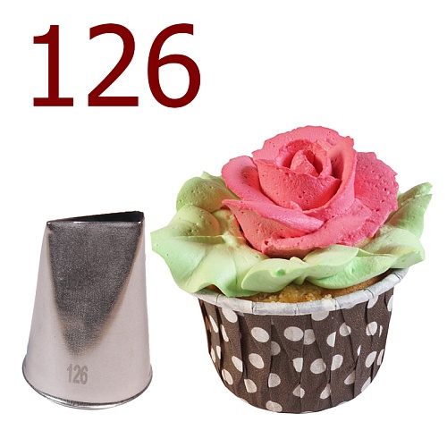 Насадка кондитерская № 126 Лепесток (1шт.)