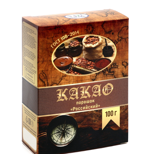 Какао порошок Relish натуральный, 100 г (1шт)
