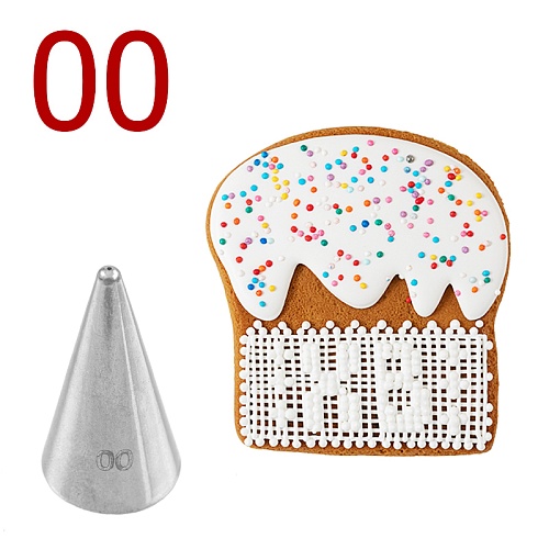 Насадка кондитерская № 00 (1 шт.)(501099)