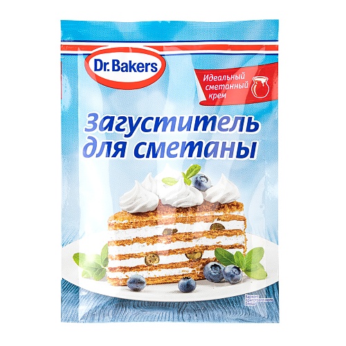 Загуститель для сметаны, 16 г. (Dr.Bakers)