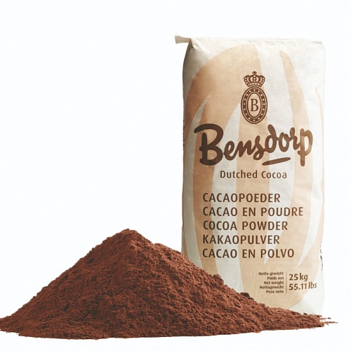 Какао - порошок алкализованный CALLEBAUT - "Bens Jorp 22/24 SP" с повыш.содерж. жира  (25кг.) (1кг.)