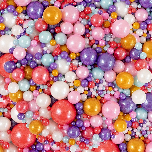 Посыпка микс "Шарики цветное ассорти" 903083 (1кг.)
